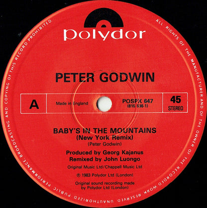 Peter Godwin : Baby's In The Mountains (12")