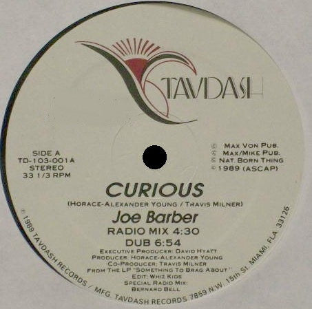 Joe Barber : Curious (12")