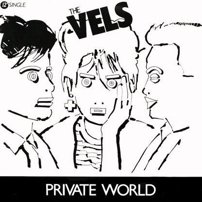 The Vels : Private World (12", Promo, 22 )