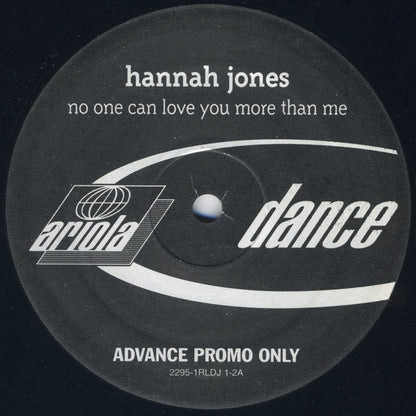 Hannah Jones : No One Can Love You More Than Me (2x12", Promo, Adv)