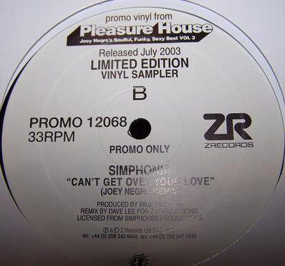 Sounds Of Inner City / Simphonia : Inner City Groove / Can't Get Over Your Love (Joey Negro Remixes) (12", Ltd, Promo)