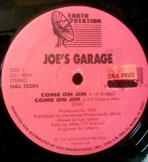 Joe's Garage : Come On Jim (12")