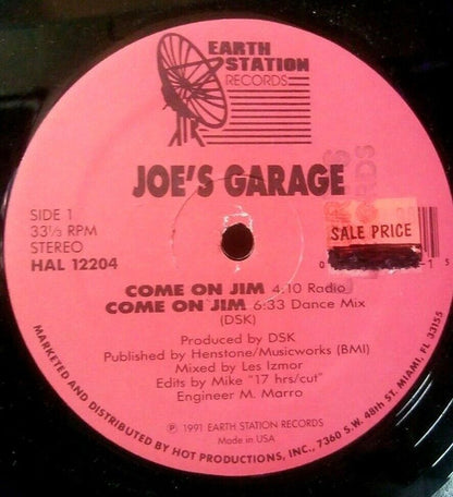 Joe's Garage : Come On Jim (12")