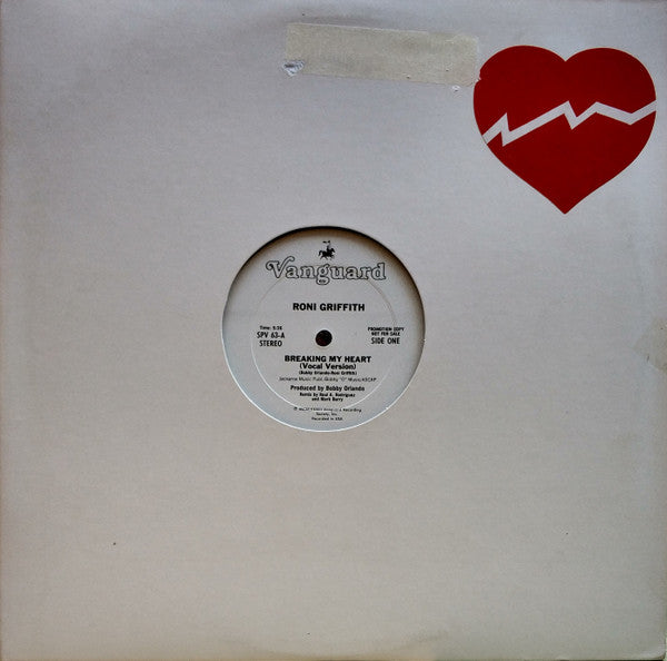 Roni Griffith : Breaking My Heart (12", Promo)