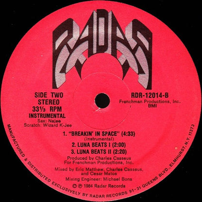 Key-Matic : Breakin' In Space (12")