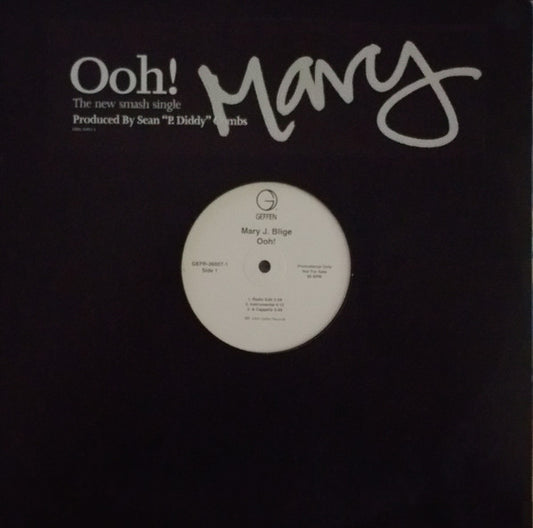 Mary J. Blige : Ooh! (12", Promo)