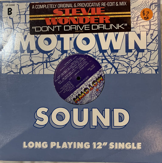 Stevie Wonder : Don't Drive Drunk (12")