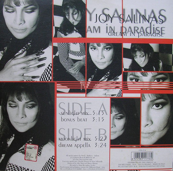 Joy Salinas : Dream In Paradise (12")