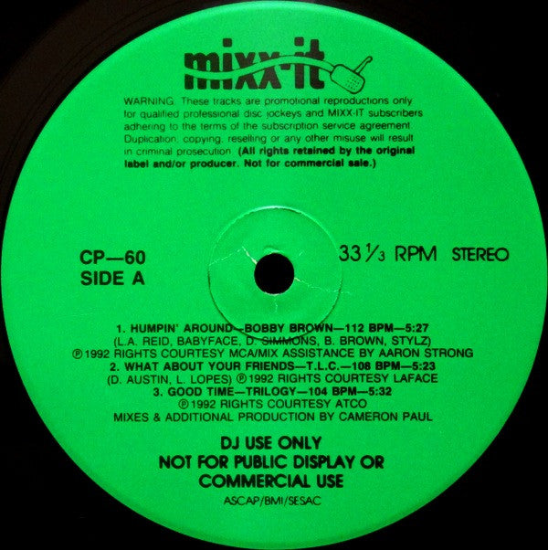 Various : Mixx-it 60 (12", Promo)