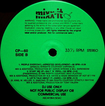 Various : Mixx-it 60 (12", Promo)