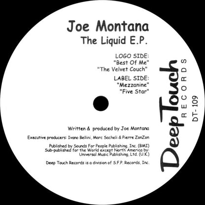 Joe Montana : The Liquid E.P. (12", EP)