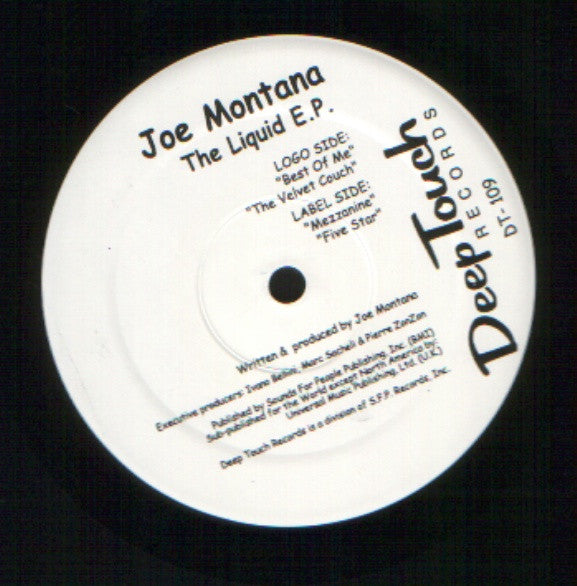 Joe Montana : The Liquid E.P. (12", EP)