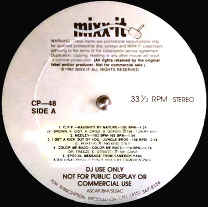 Various : Mixx-it 48 (12", Promo)