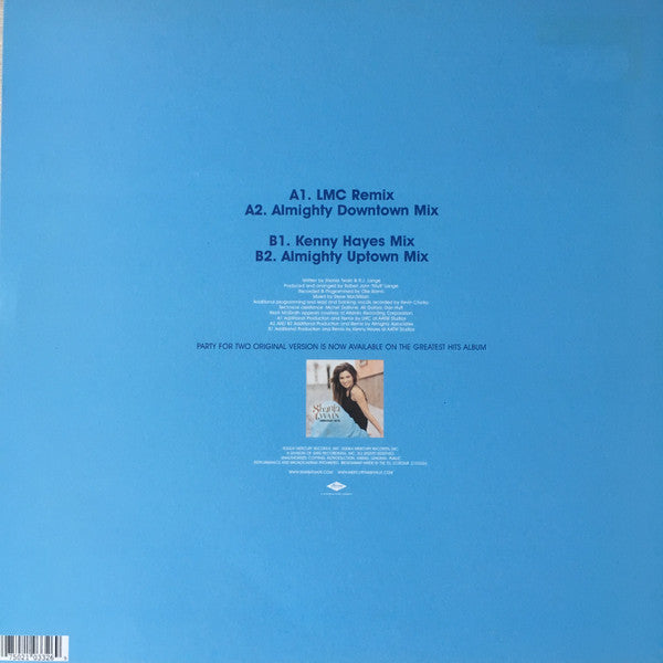 Shania Twain, Mark McGrath : Party For Two (12")