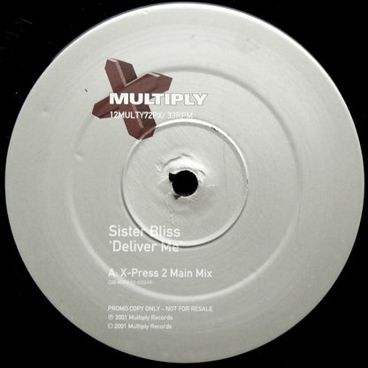 Sister Bliss : Deliver Me (12", Promo)
