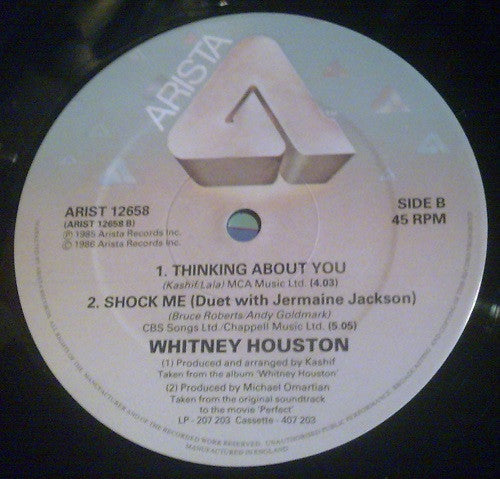 Whitney Houston : Greatest Love Of All (12")