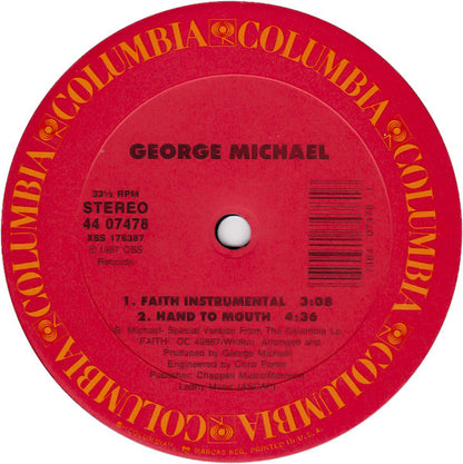 George Michael : Faith (12", Single, Car)