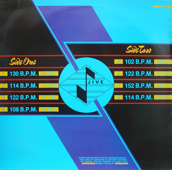 Willesden Dodgers : Jive Rhythm Trax (LP, Album)