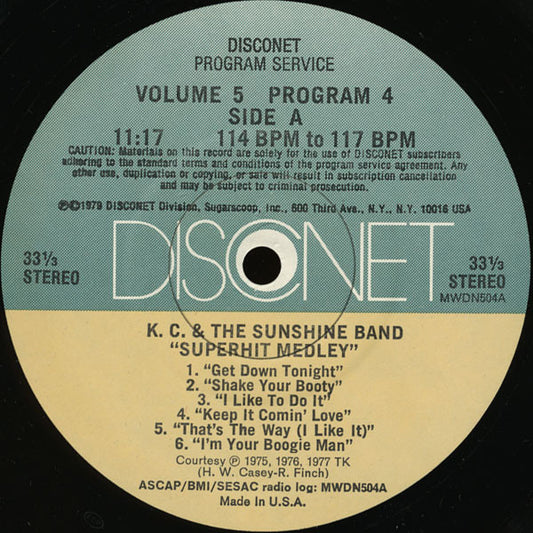 Various : Volume 5 Program 4 (2x12", P/Mixed)