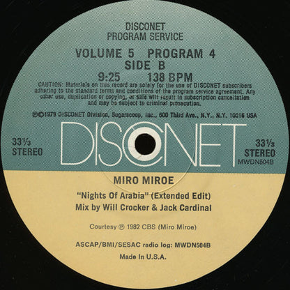 Various : Volume 5 Program 4 (2x12", P/Mixed)