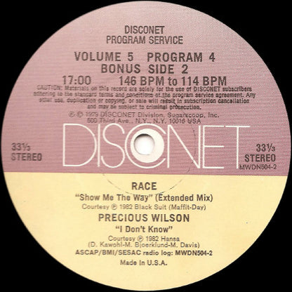 Various : Volume 5 Program 4 (2x12", P/Mixed)