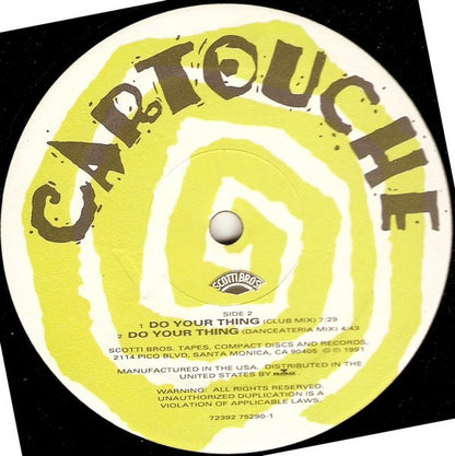 Cartouche : Let The Music Take Control (12", Maxi)
