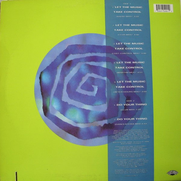 Cartouche : Let The Music Take Control (12", Maxi)