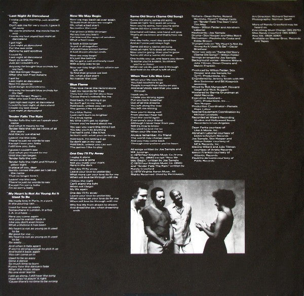 Randy Crawford : Now We May Begin (LP, Album, Los)