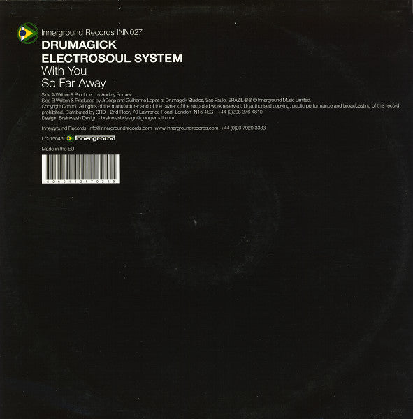 Electrosoul System / Drumagick : With You / So Far Away (12")