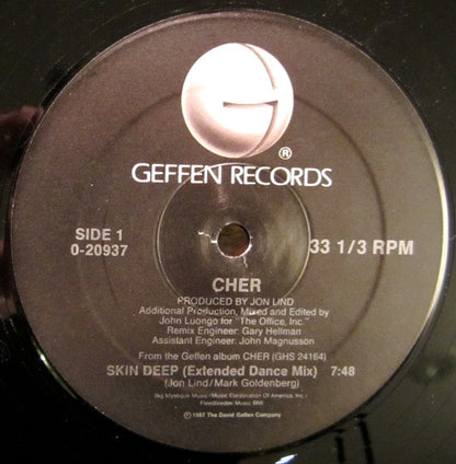 Cher : Skin Deep (12", Maxi)
