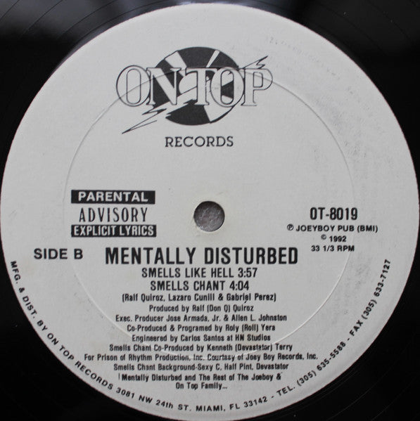 Mentally Disturbed : Abusadora (12")