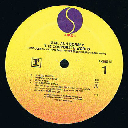 Gail Ann Dorsey : The Corporate World (LP, Album)