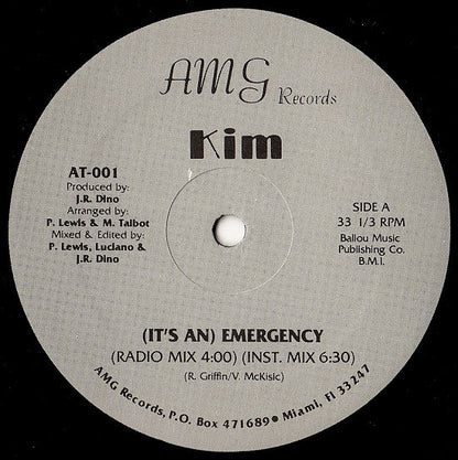Kim (33) : (It's An) Emergency (12")