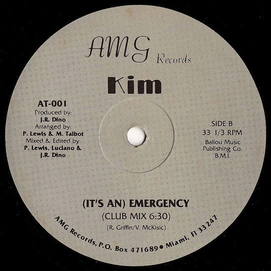 Kim (33) : (It's An) Emergency (12")