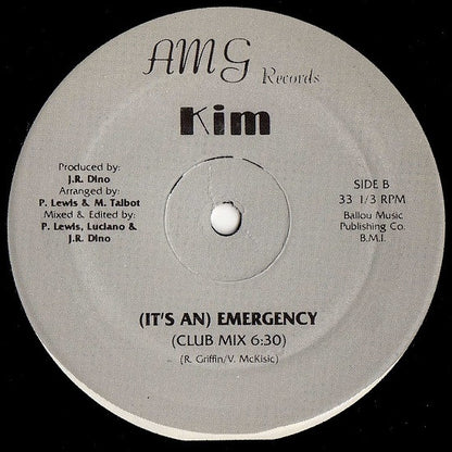 Kim (33) : (It's An) Emergency (12")