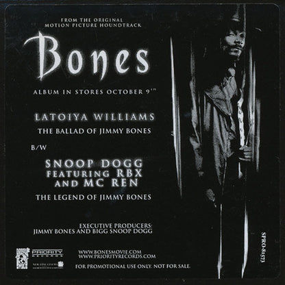 Latoiya Williams* / Snoop Dogg Featuring RBX And MC Ren : The Ballad Of Jimmy Bones / The Legend Of Jimmy Bones (12", Promo)
