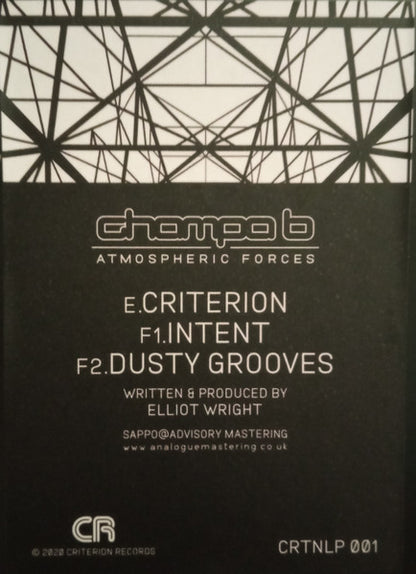 Champa B : Atmospheric Forces (12", Red + 12", Yel + 12", Pin + 12", Ora)