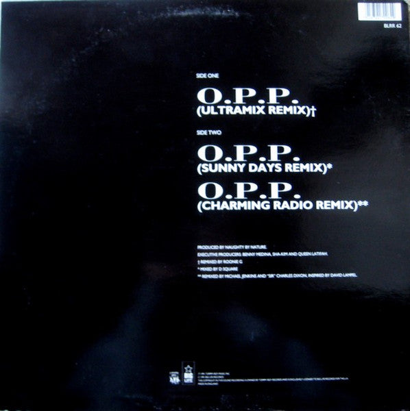 Naughty By Nature : O.P.P. (Remixes) (12")