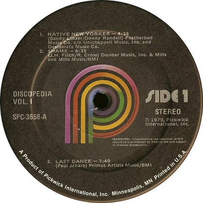 Mirror Image (4) : Discopedia Vol. 1 (LP, Album)