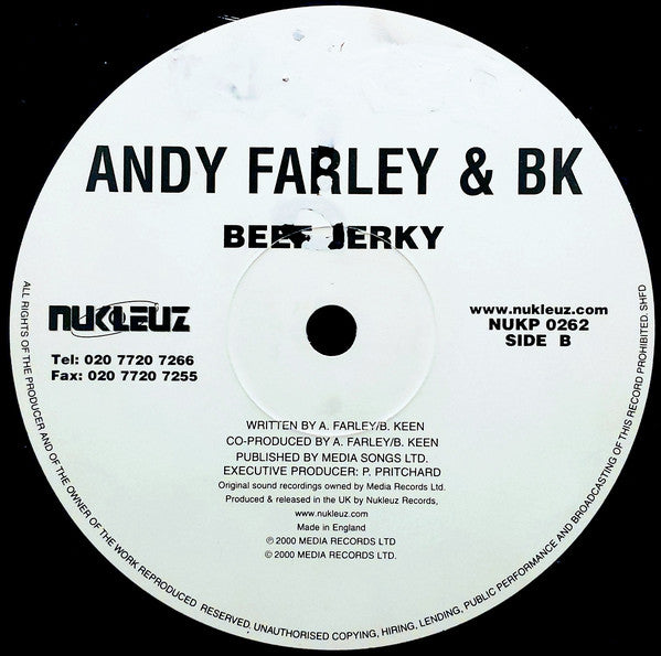 Andy Farley & BK : Devastating (12")