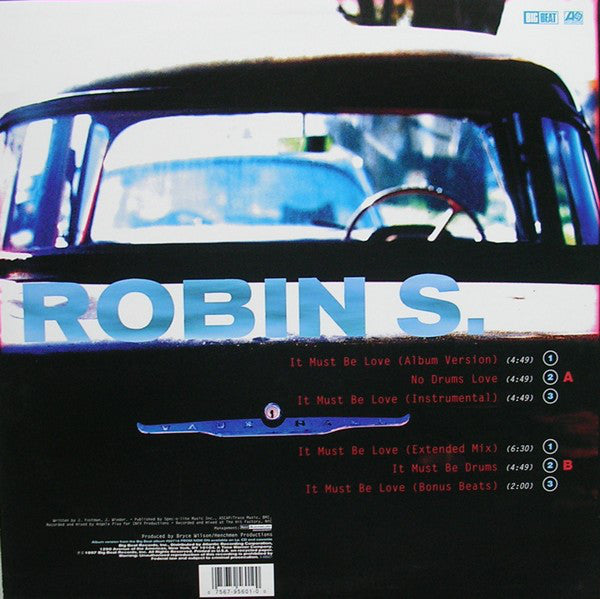 Robin S. : It Must Be Love (12")