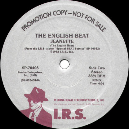 The English Beat* : I Confess (Special Dance Mix) (12", Single, Promo)