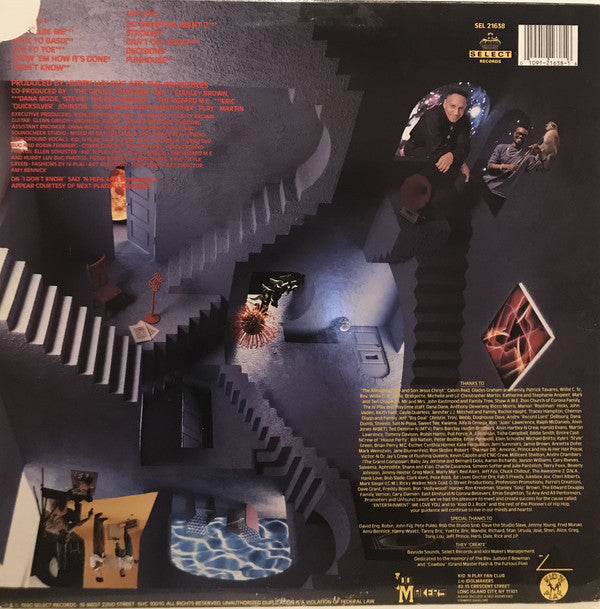 Kid 'N' Play : Kid 'N Play's Funhouse (LP, Album, Promo)