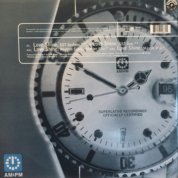 Rhythm Source : Love Shine (12", 1/2)