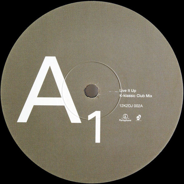 K-Klass : Live It Up (12", Promo, Emb)
