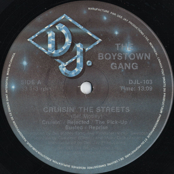 Boys Town Gang : Cruisin' The Streets (12")