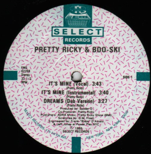Pretty Ricky & Boo-Ski : It's Mine (12", Single)