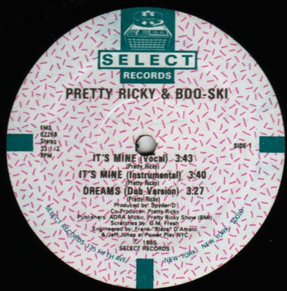 Pretty Ricky & Boo-Ski : It's Mine (12", Single)