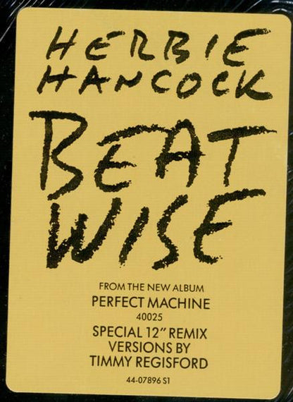 Herbie Hancock : Beat Wise (12")