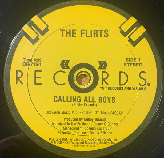 The Flirts : Calling All Boys / Passion (12")